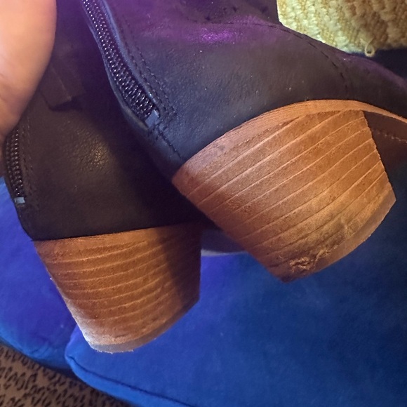 SAM EDELMAN Black cut out booties sz 9.5 - Picture 7 of 7